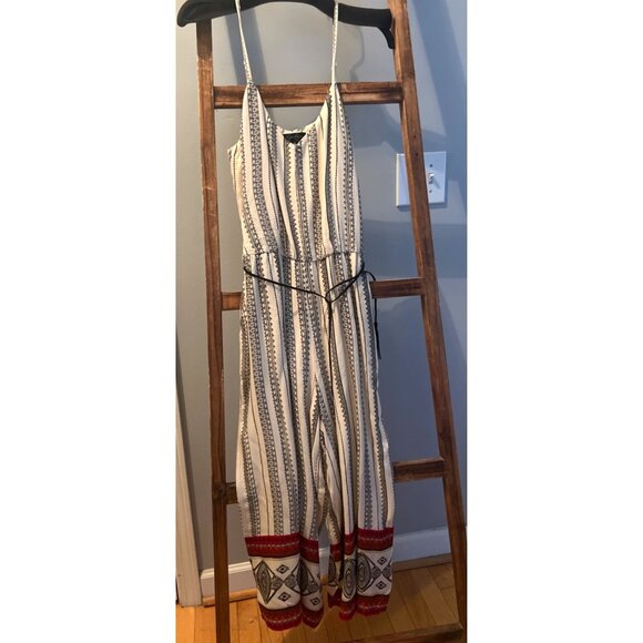 ✅3/$20 Sale Jessica Simpson Jumpsuit-Black, tan, garnet with pockets- Size Med - Picture 7 of 11